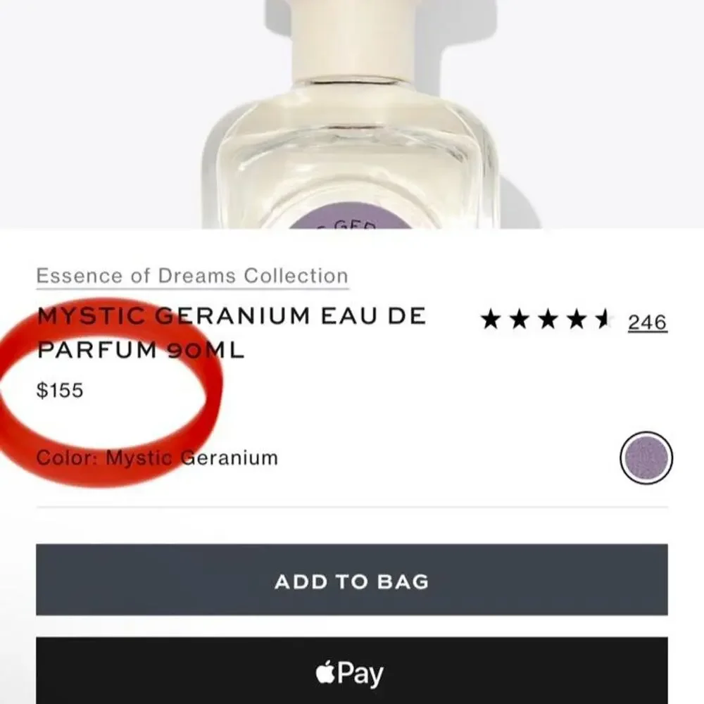 $155 Tory Burch Mystic Geranium